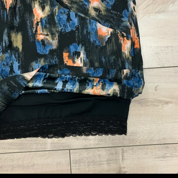 NYJD GEMMA Melting IKAT Print Dress - Picture 7 of 7